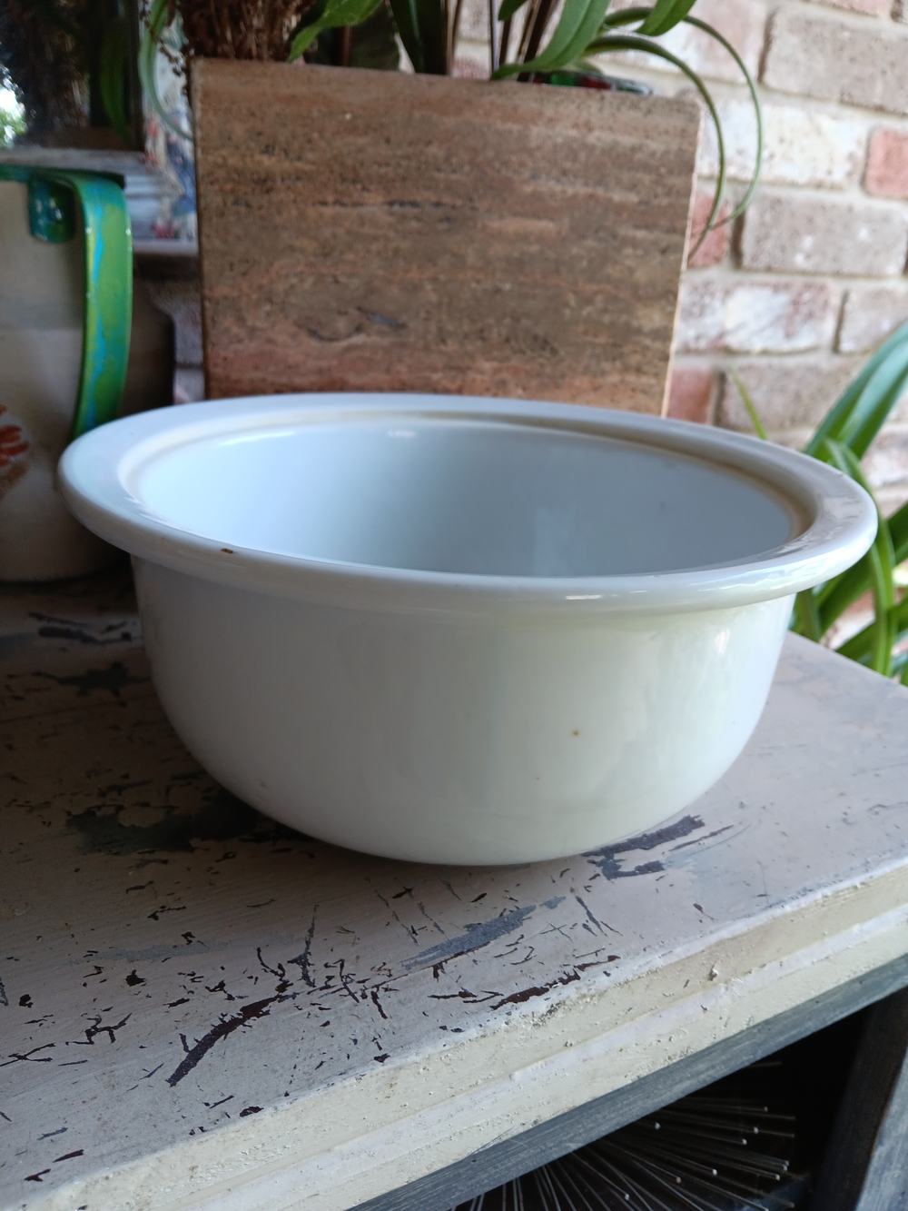 Taylor & NG Vintage Stoneware Bowl Dutch Oven Japan RARE